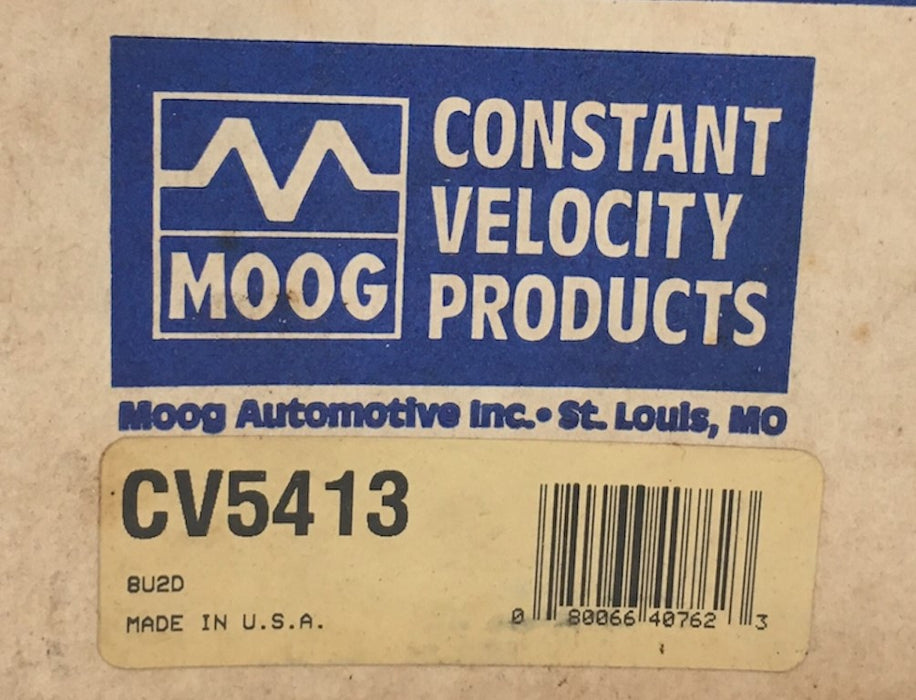 Moog CV Joint Boot Kit CV5413 NOS