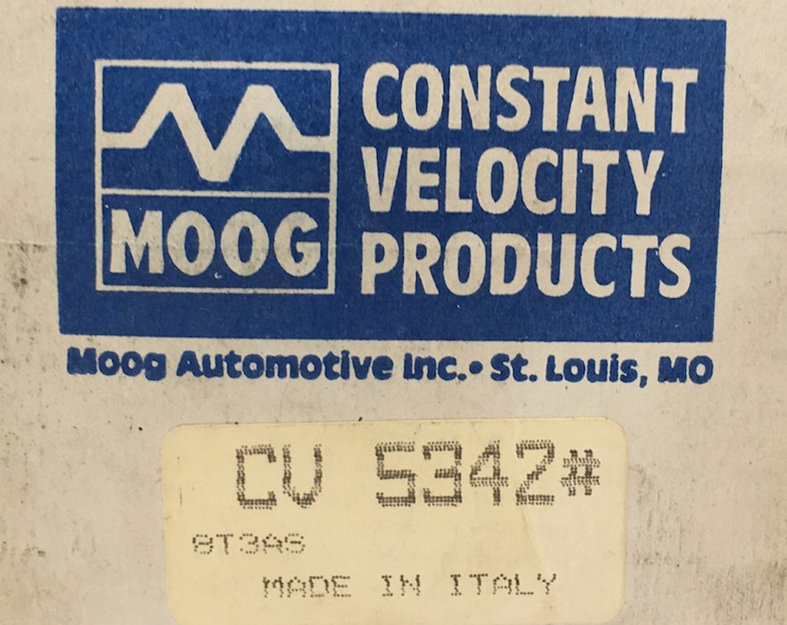 Moog CV Joint Boot Kit CV 5342 NOS
