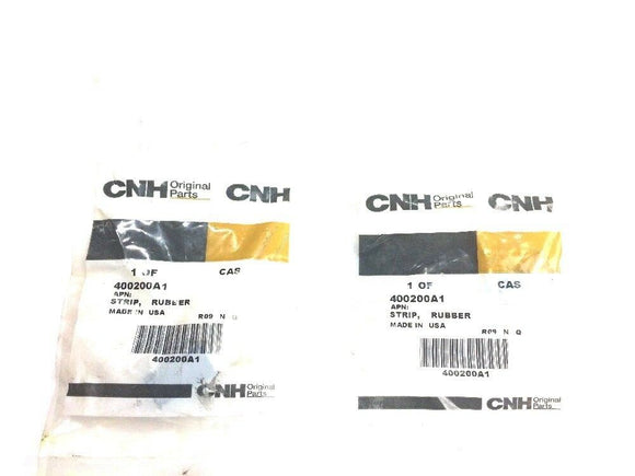 Case New Holland CNH Strip, Rubber 400200A1 [Lot of 2] NOS