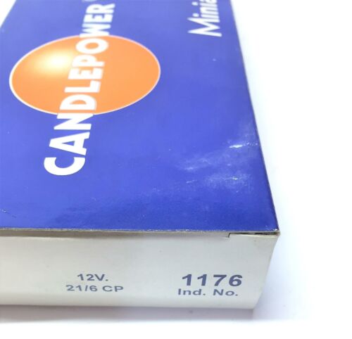 Candlepower Replacement 12V Lamp Bulbs 1176 [Lot of 6] NOS