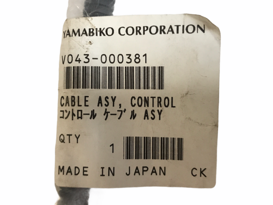 Yamabiko Control Cable Assembly V043-000381 NOS