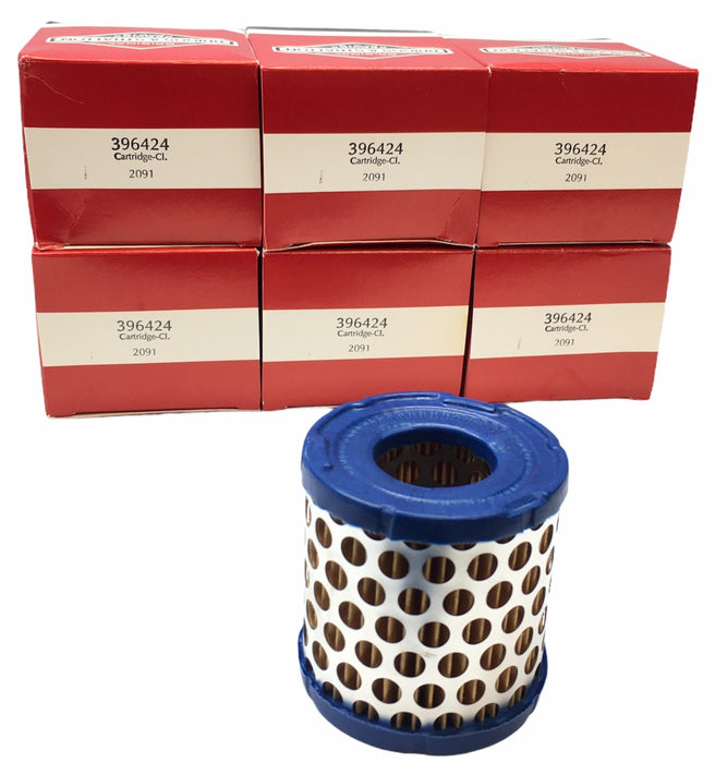Briggs & Stratton OEM Air Filter 396424 [Lot of 6] NOS