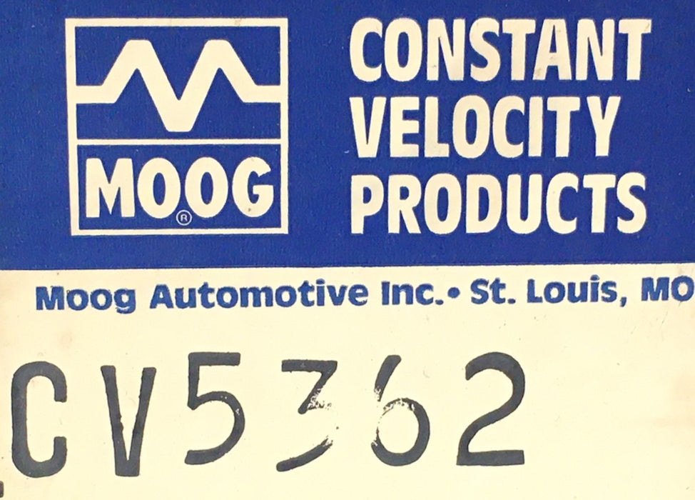 Moog CV Joint Boot Kit CV5362 NOS