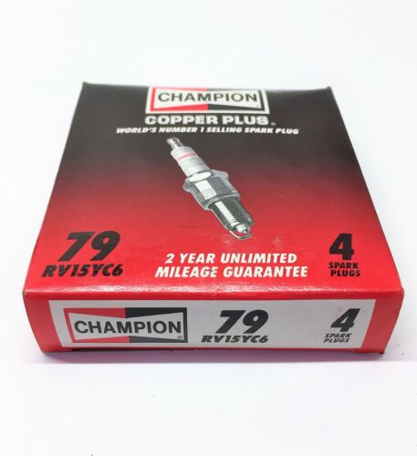 Champion Copper Plus Spark Plug 79 RV15YC6 [Lot of 3] NOS