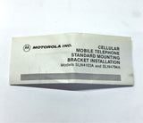 Motorola Standard Cellular Phone Mounting Bracket SLN4103A NOS