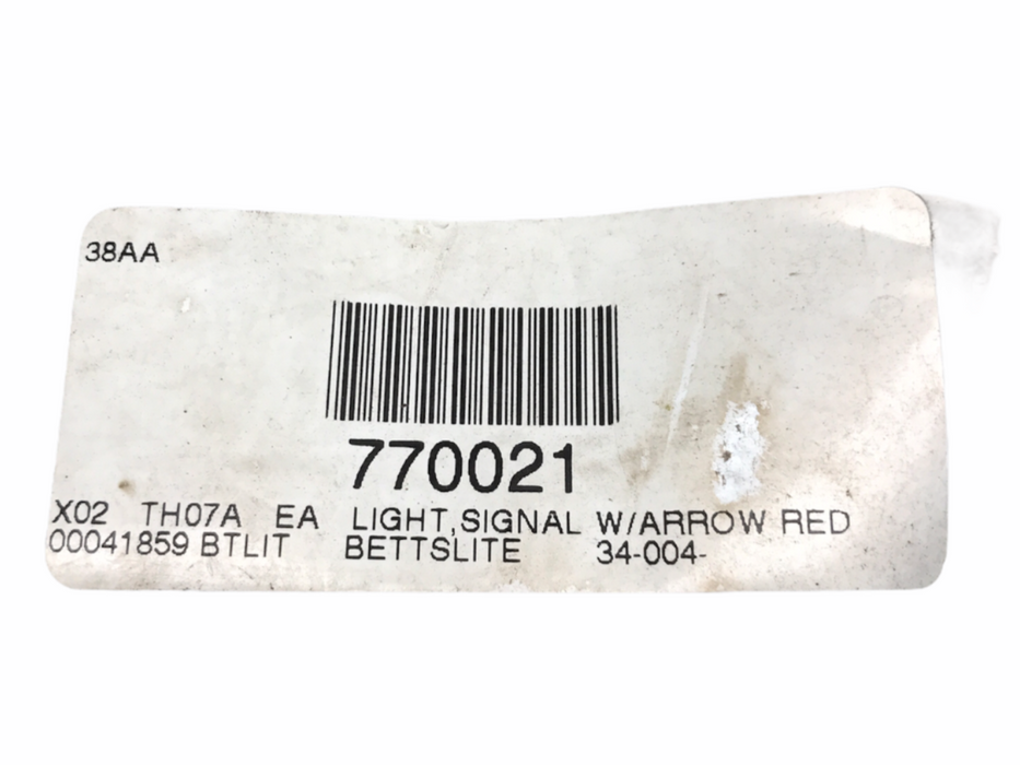 Bette Red Arrow Turn Light 770021 NOS
