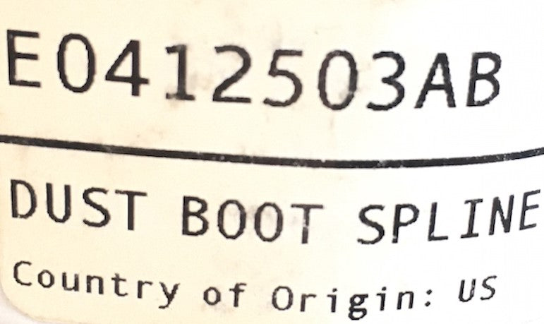 Unbranded Drive Shaft Dust Boot E0412503AB NOS