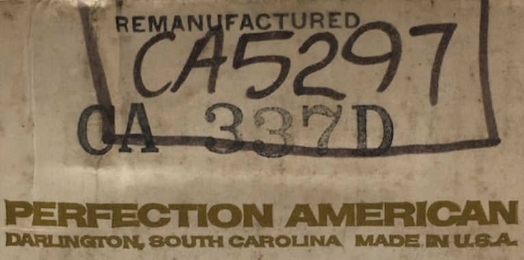 Perfection Hy-Test Marmon Remanufactured Clutch Pressure Plate Cover CA5297 NOS