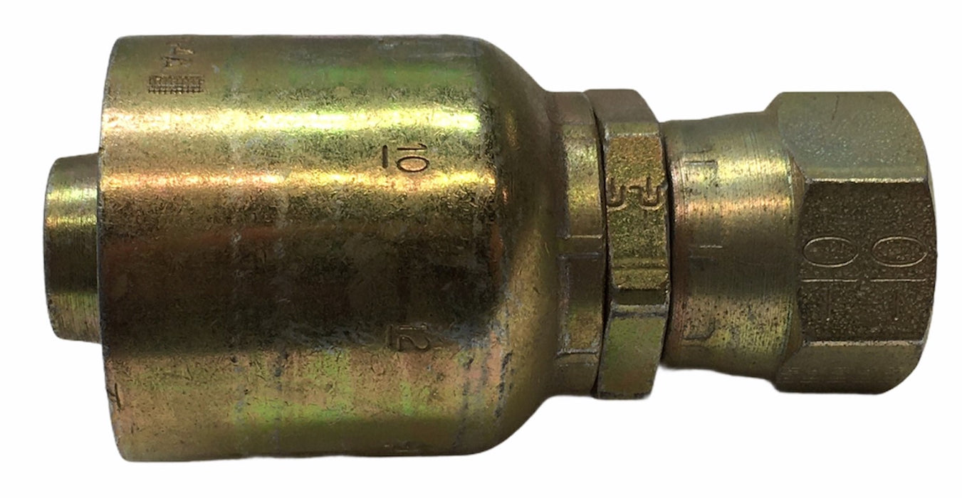 Parker Hydraulic Hose Fitting P43-12 R1-R2-R3-R4 NOS