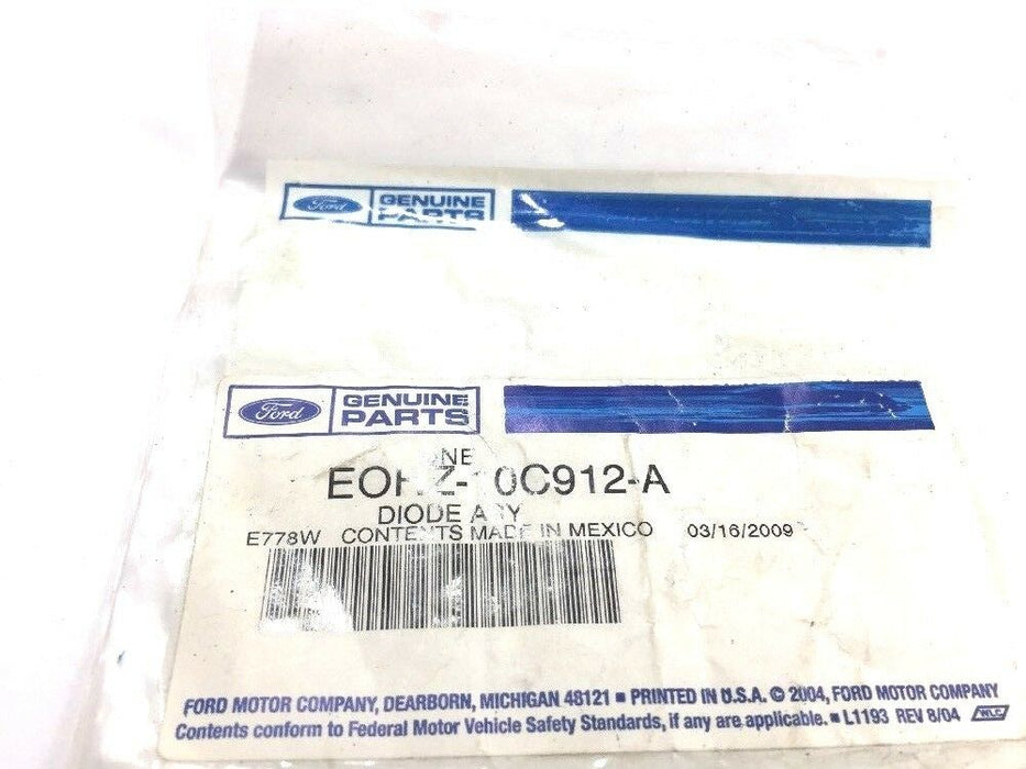 Genuine Ford Diode Assembly EOHZ-10C912-A NOS