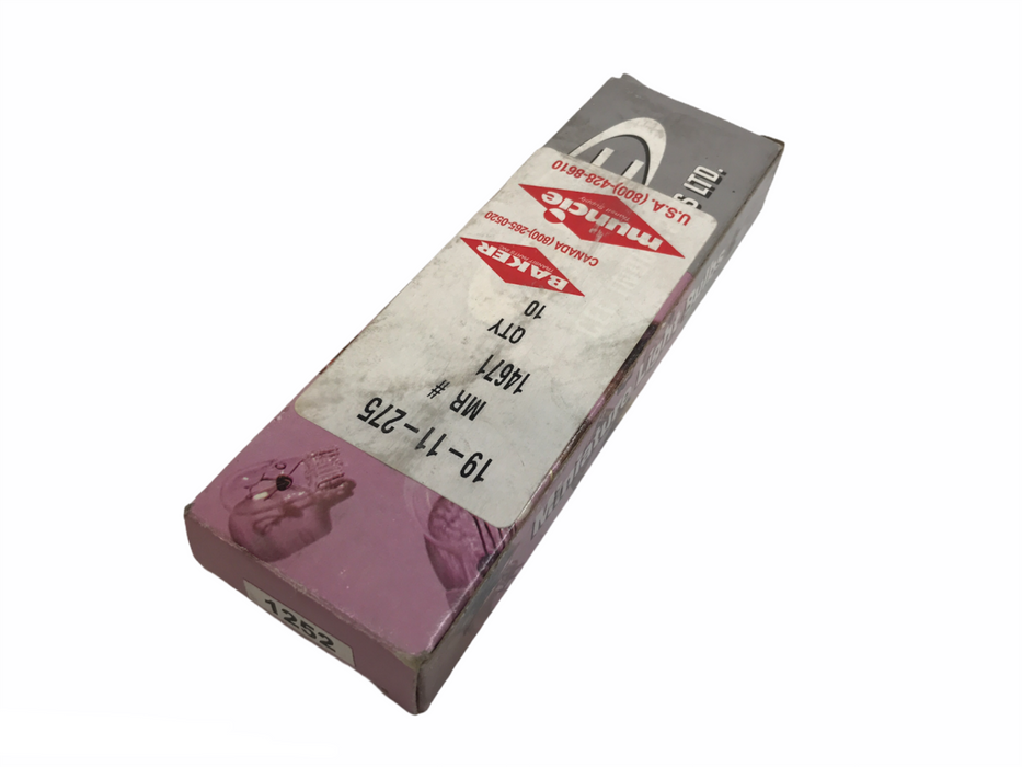 CEC Industries 28 Volt Miniature Light Bulbs (Box of 10) 1252 NOS