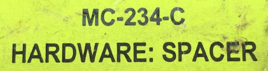 Unbranded Spacer For Asphalt Truck MC-234-C NOS