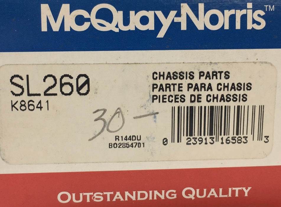 McQuay-Norris Suspension Stabilizer Sway Bar Link SL260 NOS