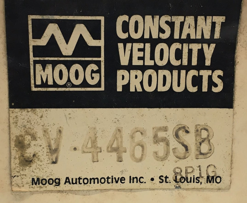 Moog CV Joint Boot Kit CV4465SB NOS