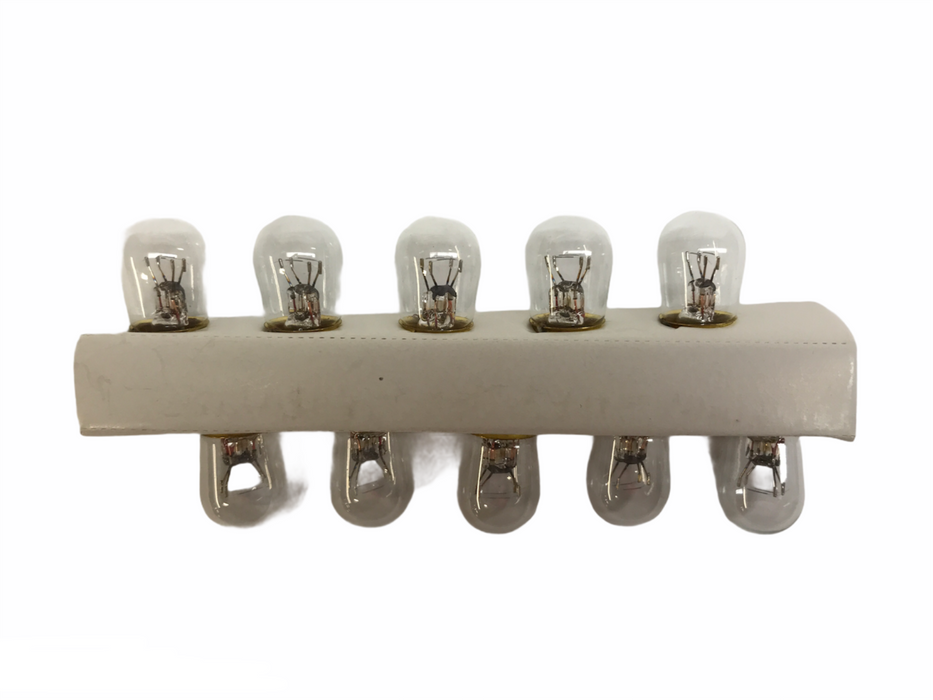 CEC Industries B-6 Shape 28 Volt Miniature Light Bulbs (Box of 10) 1309 NOS