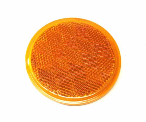 Ram Products 3" Amber Adhesive-Backed Reflector XVSM47A [Lot of 11] NOS