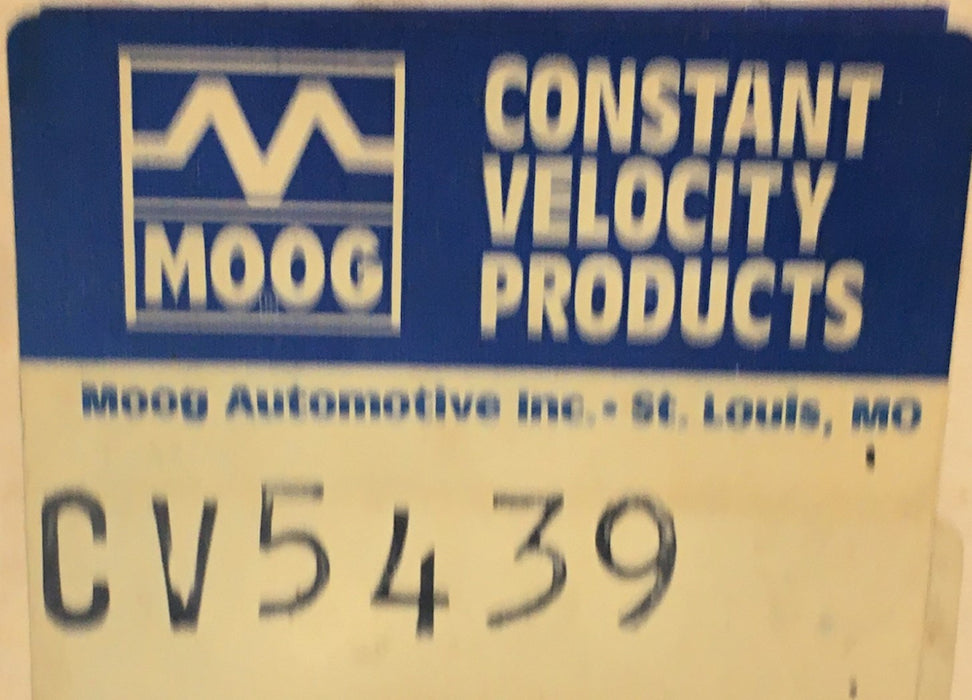 Moog CV Joint Boot Kit CV5439 NOS