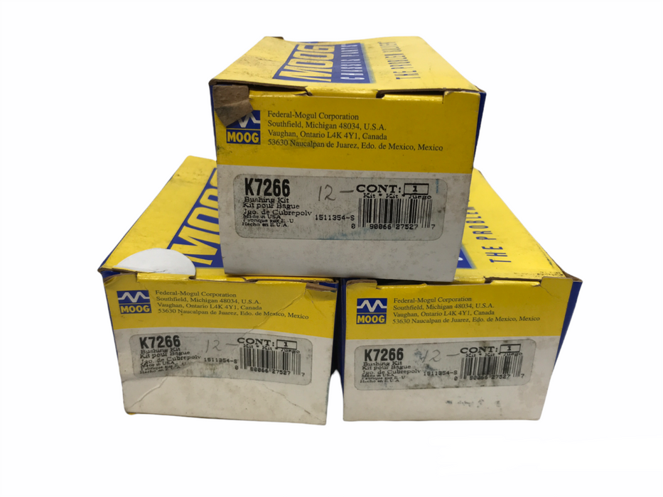 Moog Sway Bar Bushing Kit K-7266 [Lot of 3] NOS