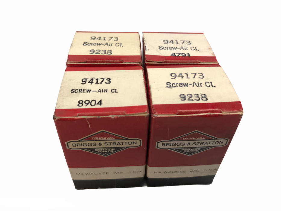 Briggs & Stratton Air Cleaner Screw 94173 [Lot of 4] NOS
