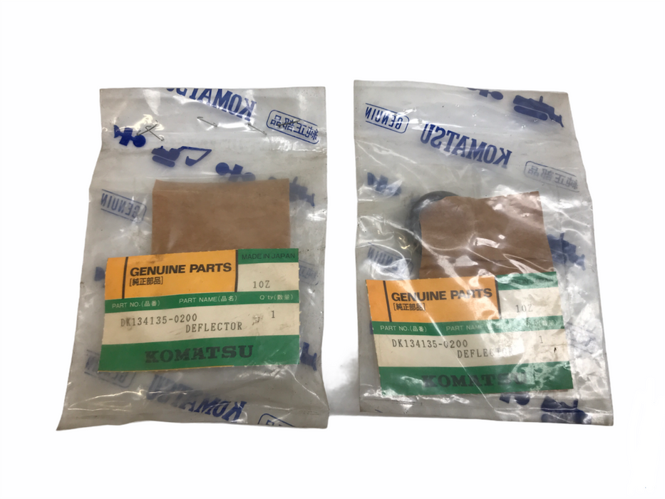 Komatsu OEM Deflector Ring DK134135-0200 [Lot of 2] NOS