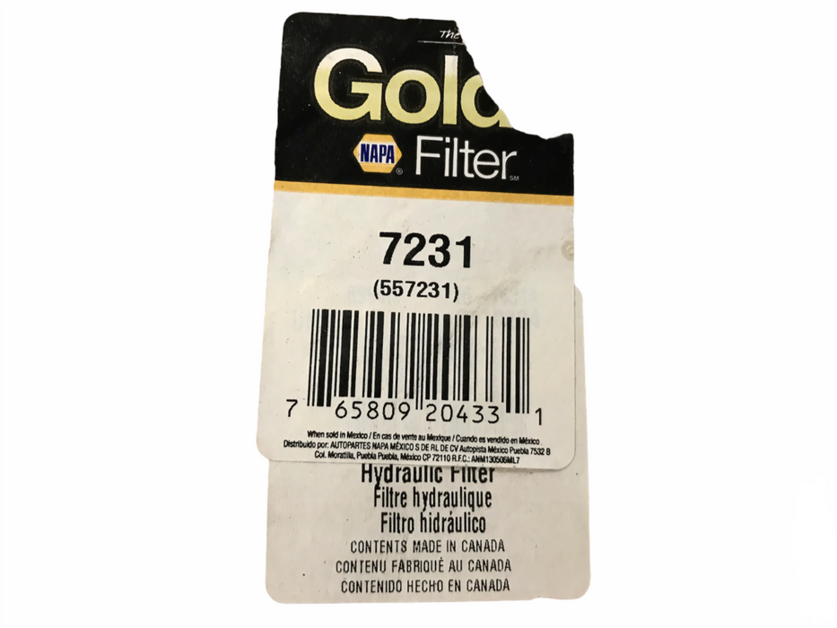 NAPA Gold Hydraulic Filter 7231 NOS