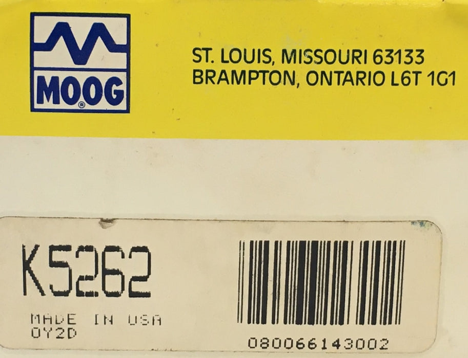 Moog Suspension Stabilizer Bar Bushing Kit K5262 NOS