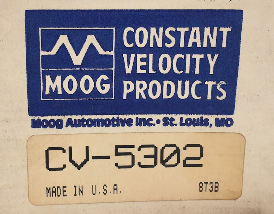 Moog Drive Shaft CV Joint Kit CV-5302 NOS