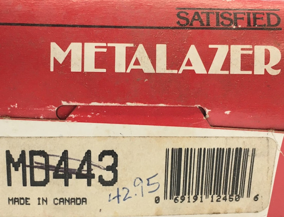 Metalazer Disc Brake Pad Set MD443 NOS