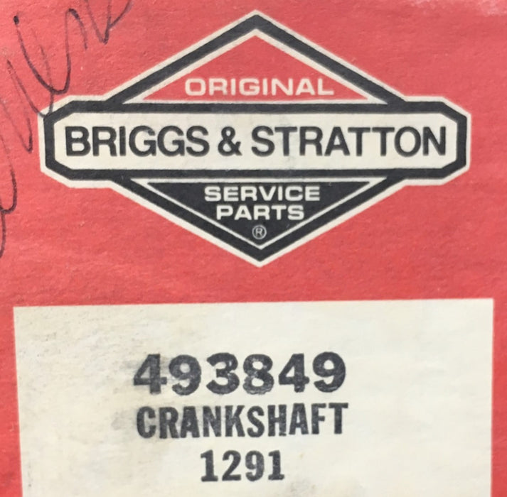 Briggs & Stratton Crankshaft 493849 NOS