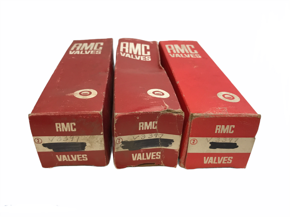 Federal Mogul Engine Intake Exhaust Valve Set V-3397 [Lot of 3] NOS
