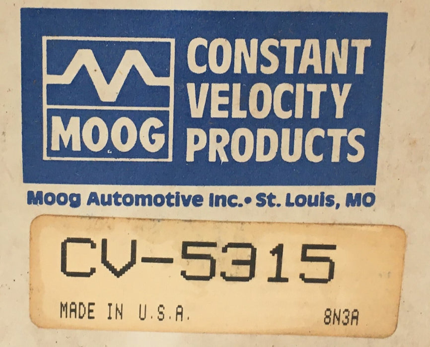 Moog CV Joint Boot Kit CV-5315 NOS