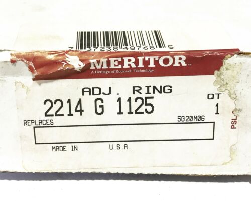 Arvin Meritor Adjustment Ring 2214-G-1125 NOS