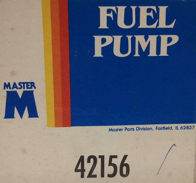 Master Fuel Pump Assembly 42156 NOS