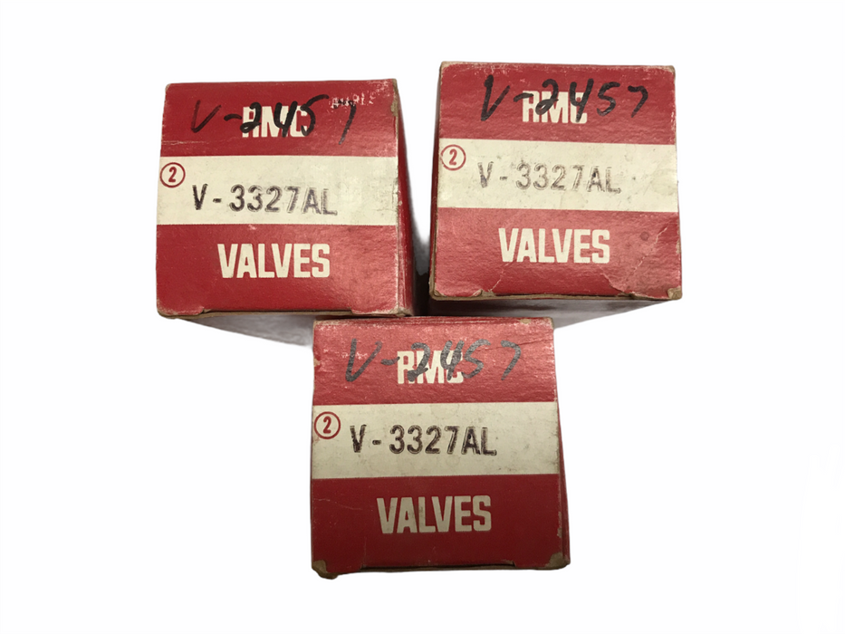 Federal Mogul Engine Intake Exhaust Valve Set V-3327AL [Lot of 3] NOS