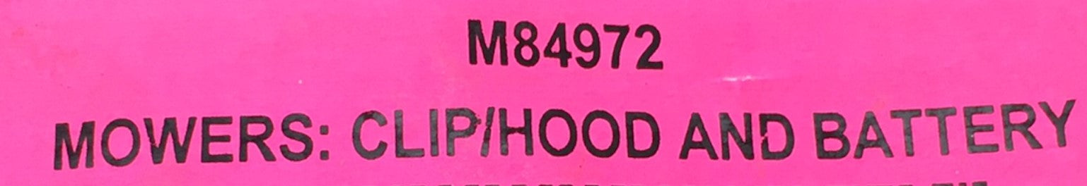 John Deere OEM Hood/Battery Clip  M84972 NOS