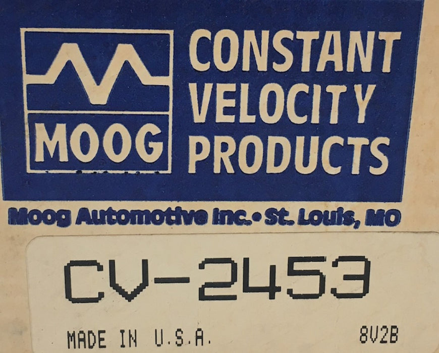 Moog CV Joint Boot Kit CV-2453 NOS