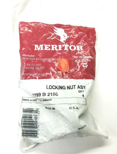 Meritor Locking Nut Assembly 1199-B-2160 [Lot of 4] NOS