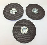 GARD 50 Grit 5"x5/8"-11 Aluminum Oxide Sanding Disk 5721-80-50 [Lot of 3] NOS