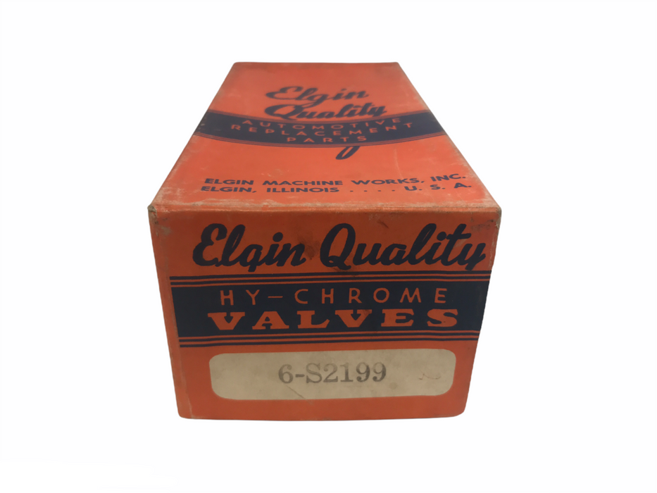 Elgin Engine Exhaust Intake Valve Set 6-S2199  NOS