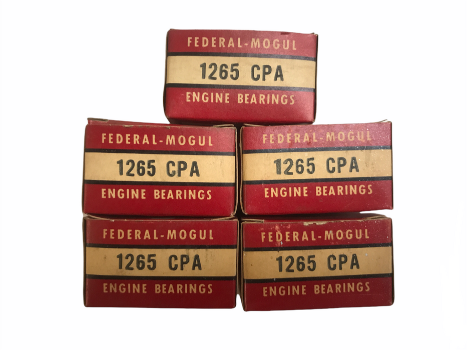 Federal Mogul Connecting Rod Bearing 1265CPA [Lot of 5] NOS