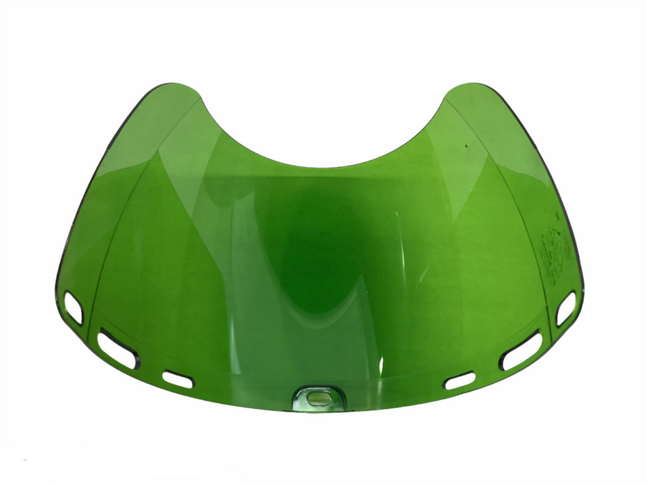 SAS Deluxe Green Face Shield 5157 [Lot of 2] NOS