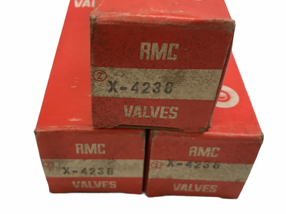 Federal Mogul Engine Intake Exhaust Valve Set X-4238 [Lot of 3] NOS