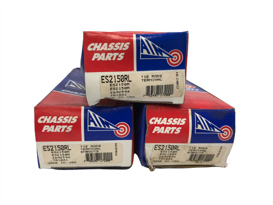 AIM Steering Tie Rod End ES2150RL [Lot of 3] NOS