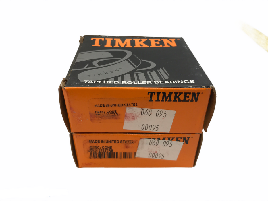 Timken Tapered Roller Bearing 3782TRB [Lot of 2] NOS