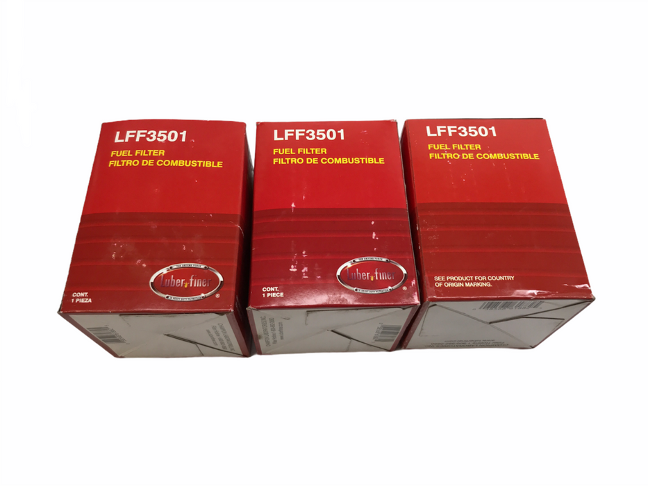 Luber-Finer Fuel Filter LFF3501 [Lot of 3] NOS