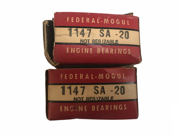 Federal Mogul Connecting Rod Bearing 1147 SA-20 [Lot of 2] NOS