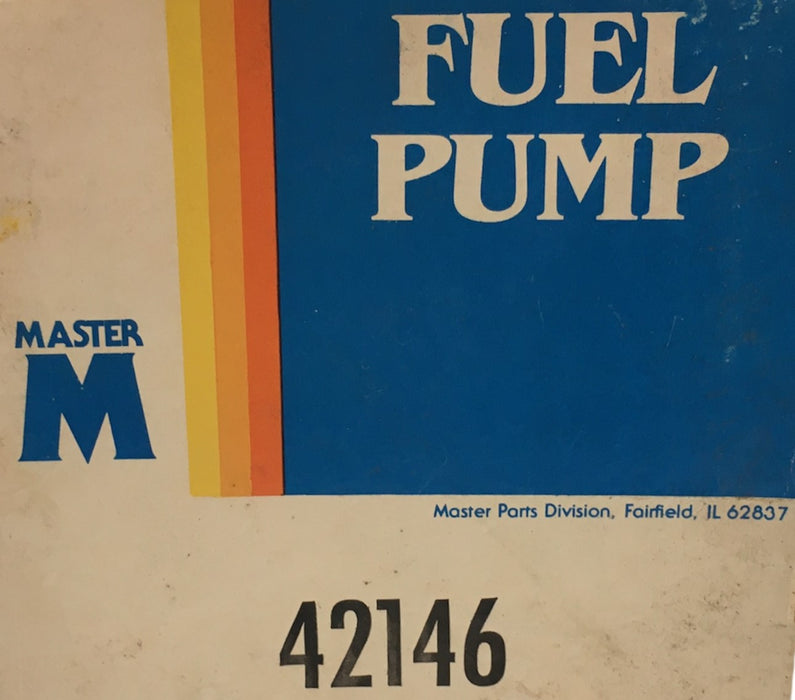 Master Fuel Pump Assembly 42146 NOS