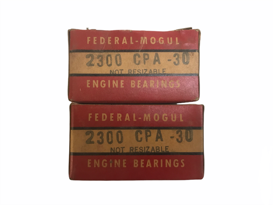 Federal Mogul Connecting Rod Bearing 2300 CPA-30 [Lot of 2] NOS