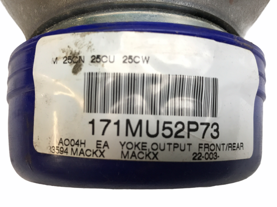 Mack OEM Front/Rear Yoke 171MU52P73 NOS