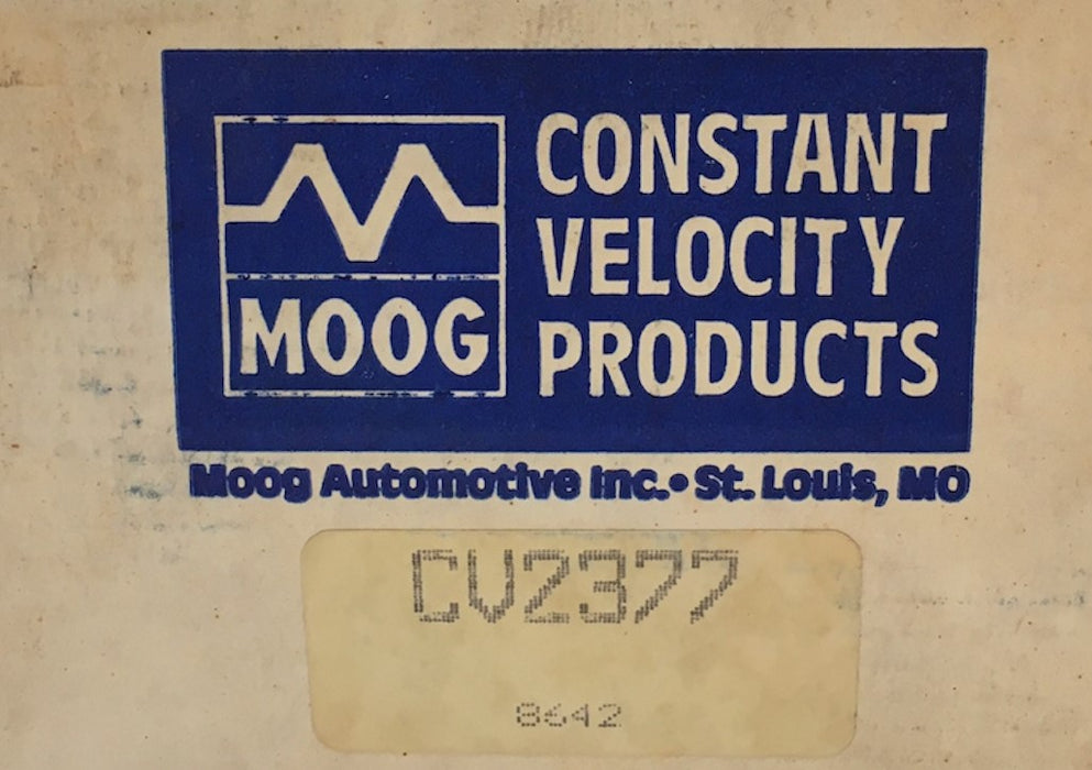 Moog CV Joint Boot Kit CV2377 NOS